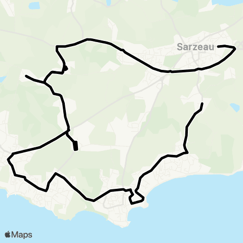 Kicéo Primaires et Collèges de Sarzeau map