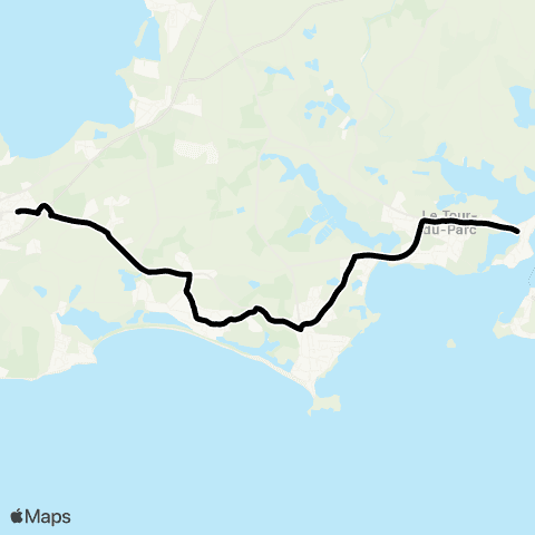 Kicéo Primaires et Collèges de Sarzeau map