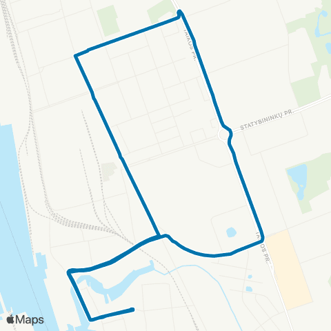 Klaipėdos keleivinis transportas Smeltė - Taikos Pr. - Naikupės G. - Smeltė map