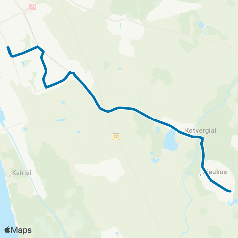Klaipėdos keleivinis transportas Naujojo Turgaus St. - Šernų Sodai map