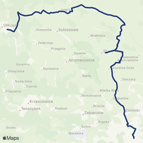 Koleje Małopolskie  map