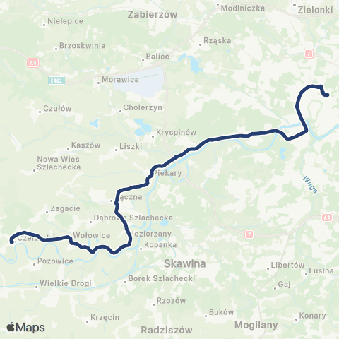 Koleje Małopolskie  map