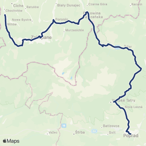 Koleje Małopolskie  map