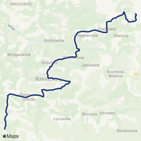 Koleje Małopolskie  map