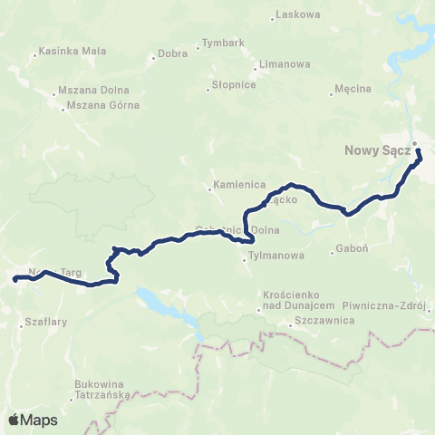 Koleje Małopolskie  map
