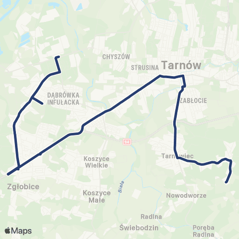 Koleje Małopolskie  map