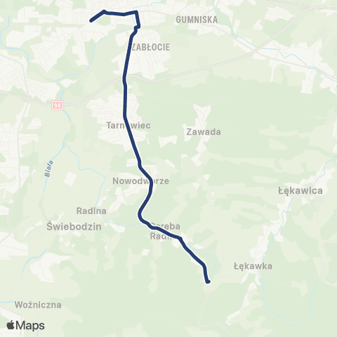 Koleje Małopolskie  map