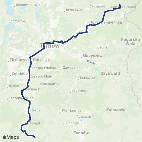 Koleje Małopolskie  map