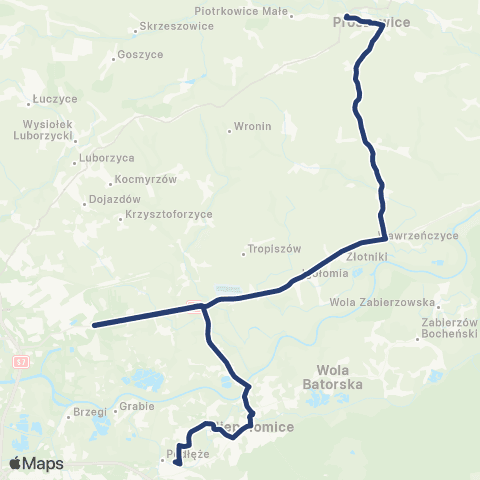 Koleje Małopolskie  map