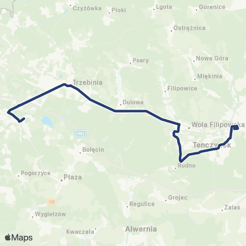 Koleje Małopolskie  map