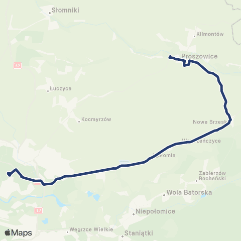 Koleje Małopolskie  map