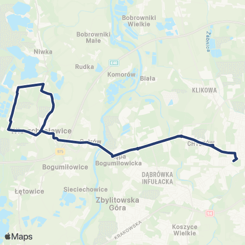 Koleje Małopolskie  map