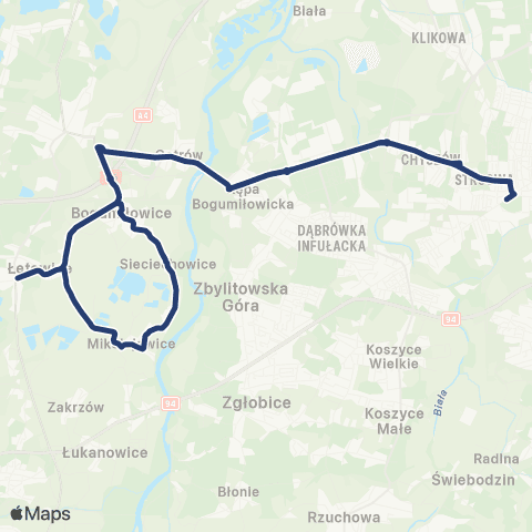 Koleje Małopolskie  map