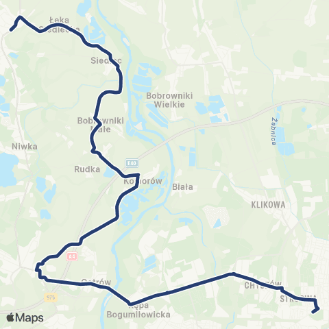 Koleje Małopolskie  map