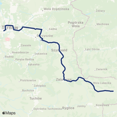 Koleje Małopolskie  map