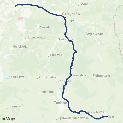 Koleje Małopolskie  map