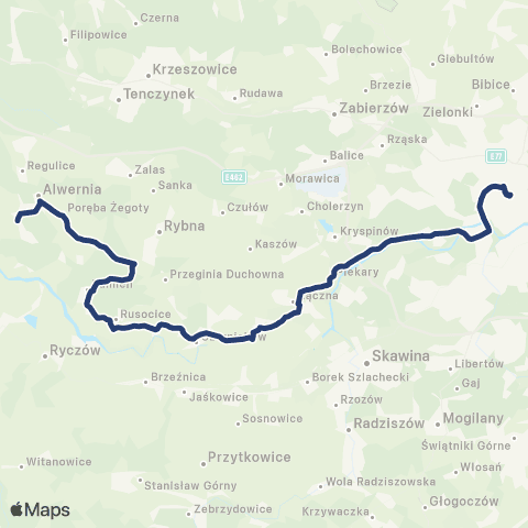 Koleje Małopolskie  map