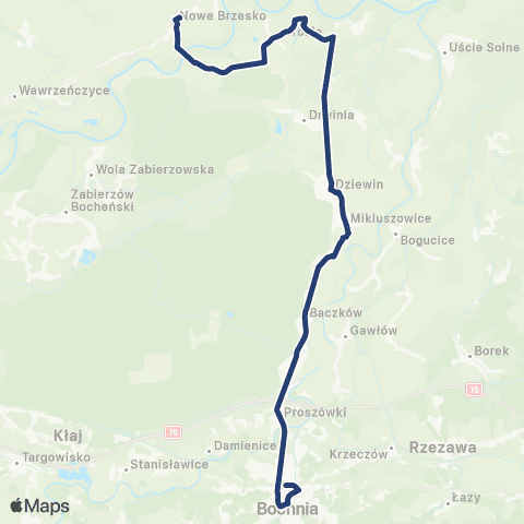 Koleje Małopolskie  map