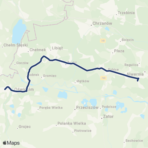 Koleje Małopolskie  map