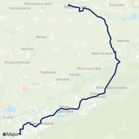 Koleje Małopolskie  map