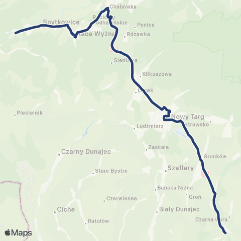 Koleje Małopolskie  map