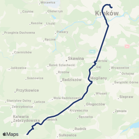 Koleje Małopolskie  map