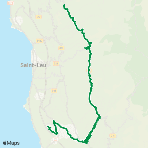 Kar'Ouest Notre Dame des Champs - Le Plate - Ch. Camélias - Mairie du Piton - Zac Portail map