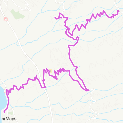 Kar'Ouest Mairie de Saint-Leu - Chemin Potier map