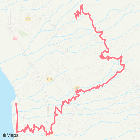 Kar'Ouest Mairie de St-Leu - Chemin Duguet - Chemin Mutel map