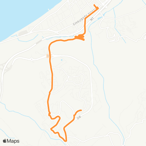 Kar'Ouest Gare de Saint-Paul - Plateau Caillou map