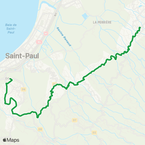 Kar'Ouest Mairie BDN - Bellemène - Piscine Plateau Caillou map