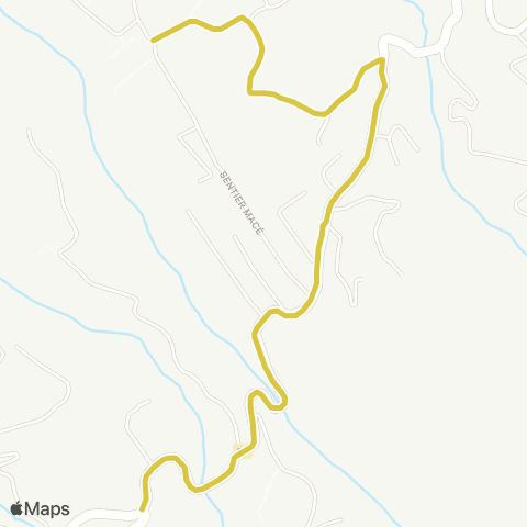 Kar'Ouest Chemin Macé - Chemin Tobbie - Route du Guillaume (C.Ruisseau) map