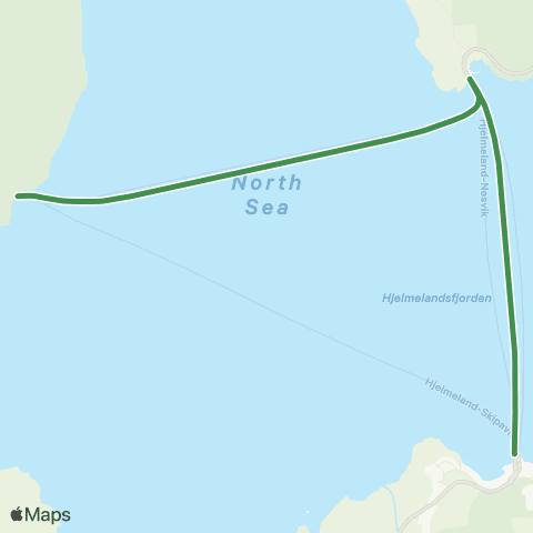 Kolumbus Båtlinje i Rogaland map