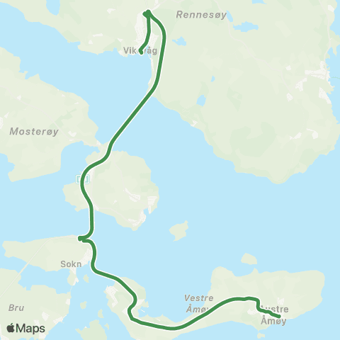 Kolumbus Busslinje i Rogaland map