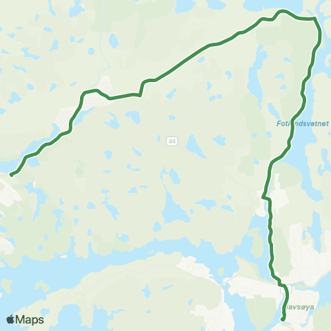 Kolumbus Busslinje i Rogaland map