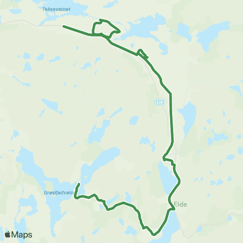 Kolumbus Busslinje i Rogaland map
