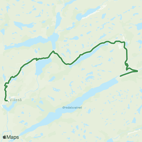 Kolumbus Busslinje i Rogaland map
