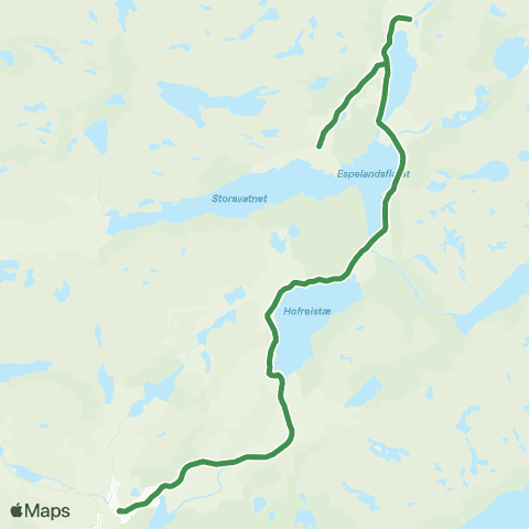 Kolumbus Busslinje i Rogaland map