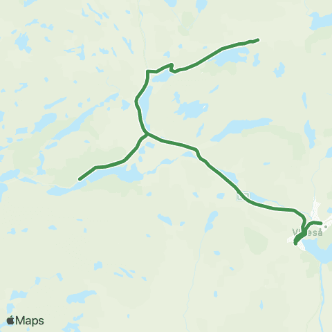Kolumbus Busslinje i Rogaland map