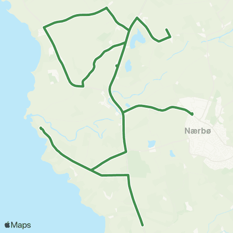 Kolumbus Busslinje i Rogaland map