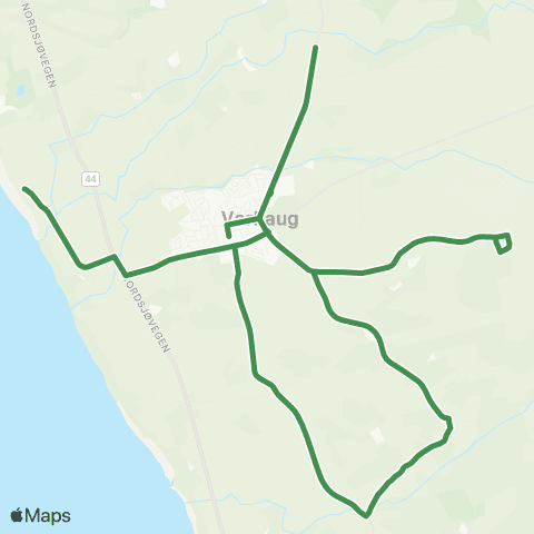 Kolumbus Busslinje i Rogaland map