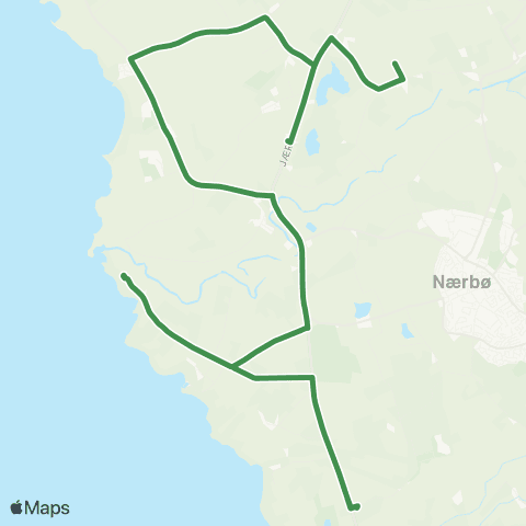 Kolumbus Busslinje i Rogaland map