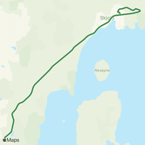 Kolumbus Busslinje i Rogaland map
