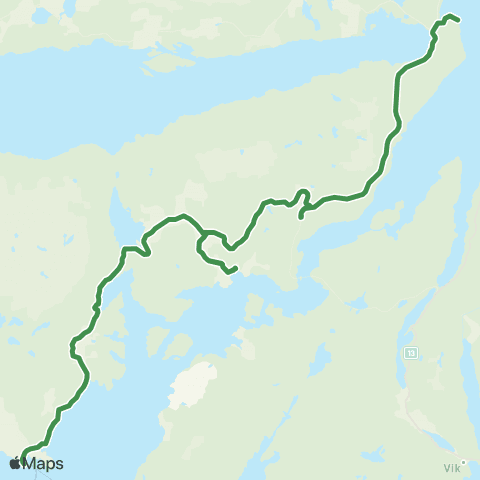 Kolumbus Busslinje i Rogaland map