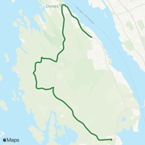 Kolumbus Busslinje i Rogaland map
