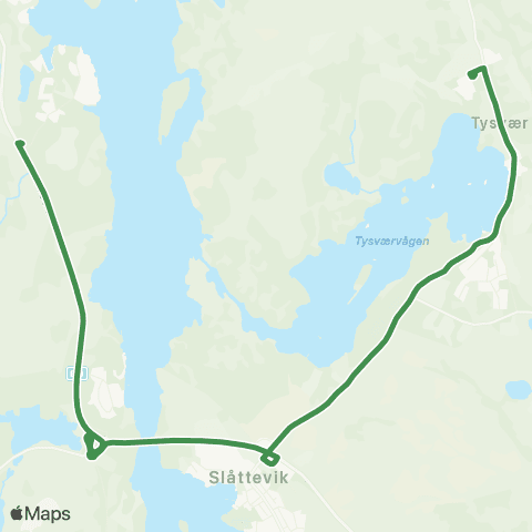 Kolumbus Busslinje i Rogaland map