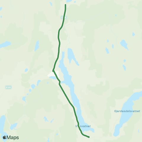 Kolumbus Busslinje i Rogaland map