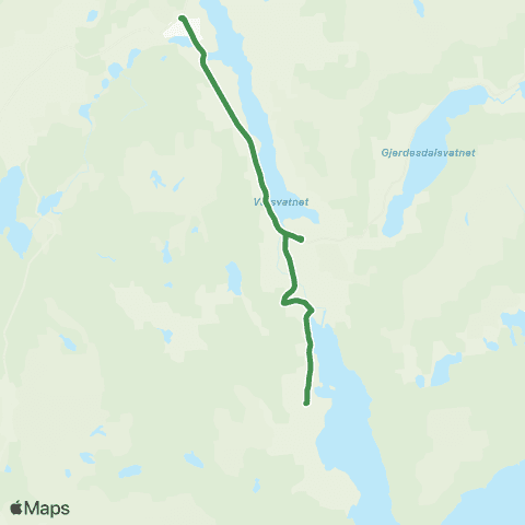 Kolumbus Busslinje i Rogaland map