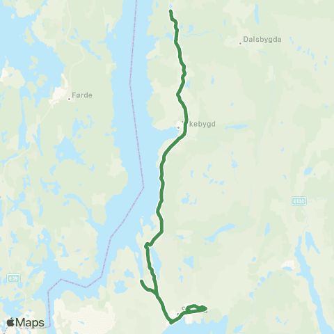 Kolumbus Busslinje i Rogaland map