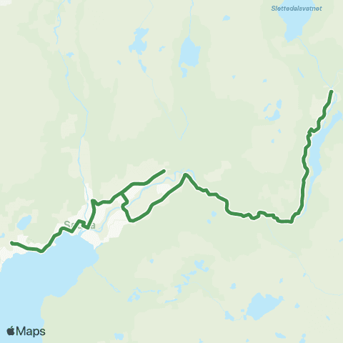 Kolumbus Busslinje i Rogaland map